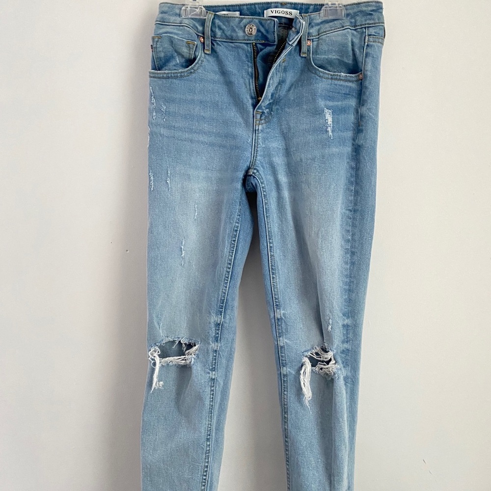 Nordstrom Distressed Slim Straight Vigoss Jeans